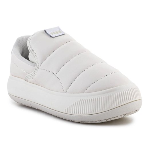 Buty Puma Suede Mayu Slip-On W 384430-02 beżowy ze sklepu ButyModne.pl w kategorii Buty sportowe damskie - zdjęcie 177970069