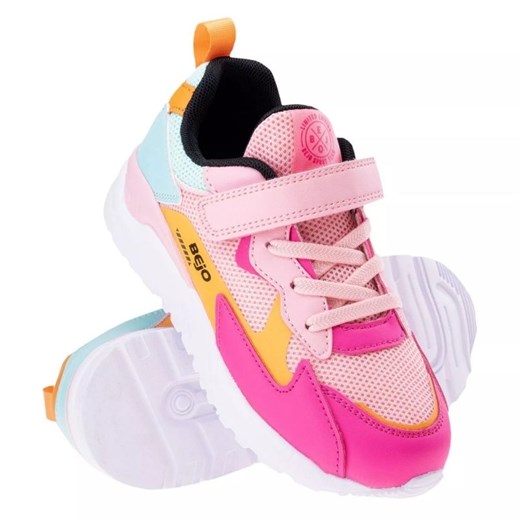 Buty Bejo Agepi 92800401042 różowe ze sklepu ButyModne.pl w kategorii Buty sportowe dziecięce - zdjęcie 177970078