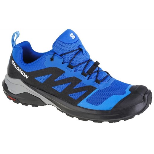 Buty do biegania Salomon X-Adventure M 473208 niebieskie ze sklepu ButyModne.pl w kategorii Buty trekkingowe męskie - zdjęcie 177970147