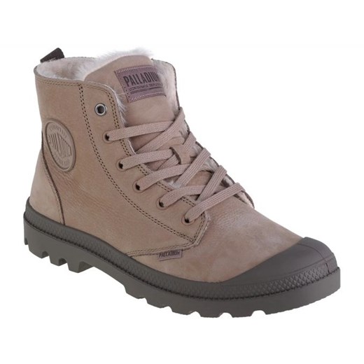 Buty Palladium Pampa Hi Zip Wl M 05982-297-M beżowy ze sklepu ButyModne.pl w kategorii Trampki męskie - zdjęcie 177970209