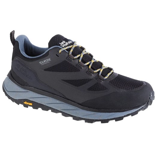 Buty Jack Wolfskin Terraventure Texapore Low M 4051621-6364 czarne ze sklepu ButyModne.pl w kategorii Buty trekkingowe męskie - zdjęcie 177970316