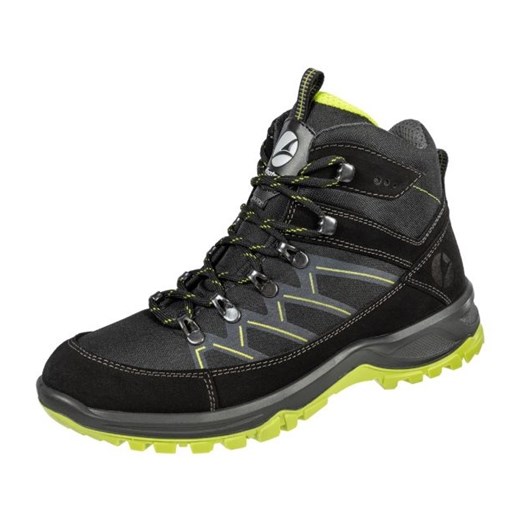 Buty Albatros Arden Blacy Ctx Mid U MLI-S40B1 czarny czarne ze sklepu ButyModne.pl w kategorii Buty trekkingowe dziecięce - zdjęcie 177970348