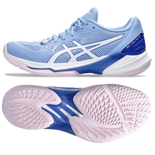 Buty siatkarskie Asics Sky Elite Ff 2 W 1052A053-403 niebieskie ze sklepu ButyModne.pl w kategorii Buty sportowe damskie - zdjęcie 177970386
