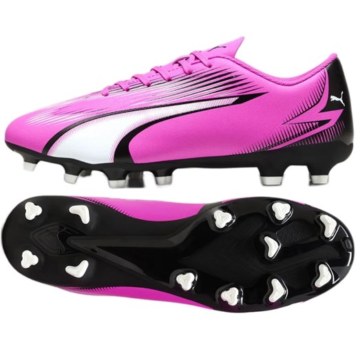 Buty Puma Ultra Play FG/AG M 107763 01 różowe ze sklepu ButyModne.pl w kategorii Buty sportowe męskie - zdjęcie 177970408