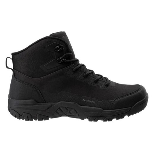 Buty Hi-tec Ilinoi Mid Wp M 92800442391 czarne ze sklepu ButyModne.pl w kategorii Buty trekkingowe męskie - zdjęcie 177970439