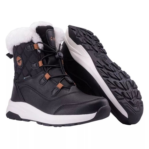 Buty Hi-Tec Mester Wp Teen Jr 92800555587 czarne ze sklepu ButyModne.pl w kategorii Śniegowce damskie - zdjęcie 177970455