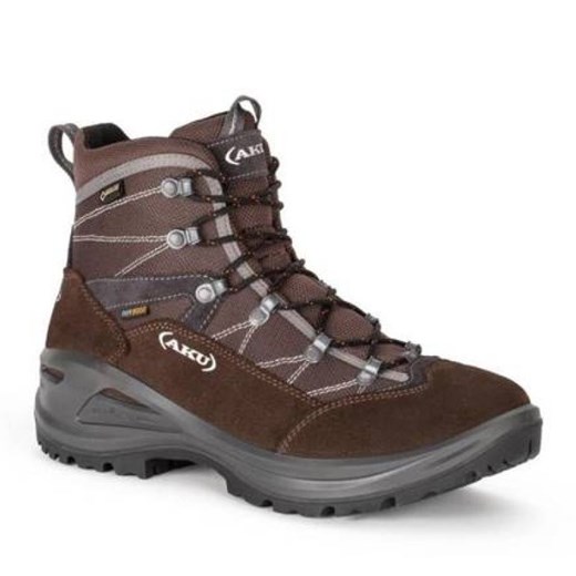 Buty trekkingowe Aku Cimon Gtx M 345050 brązowe ze sklepu ButyModne.pl w kategorii Buty trekkingowe męskie - zdjęcie 177970456