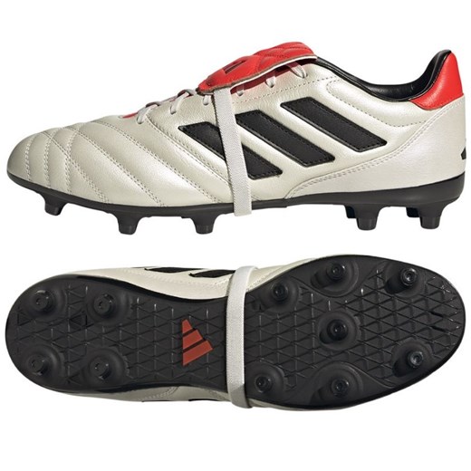 Buty piłkarskie adidas Copa Gloro Fg M IE7537 białe ze sklepu ButyModne.pl w kategorii Buty sportowe męskie - zdjęcie 177970479