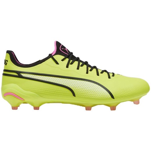 Buty piłkarskie Puma King Ultimate FG/AG M 107563 06 żółte ze sklepu ButyModne.pl w kategorii Buty sportowe męskie - zdjęcie 177970495