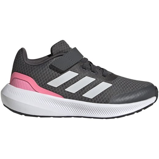 Buty adidas RunFalcon 3.0 El K HP5873 czarne ze sklepu ButyModne.pl w kategorii Buty sportowe dziecięce - zdjęcie 177970597