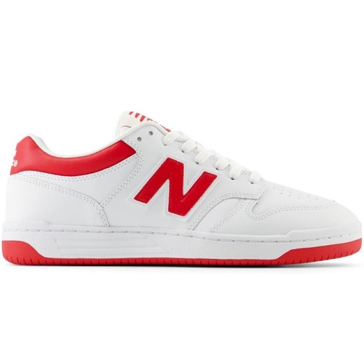 Buty New Balance sportowe BB480LTR białe ze sklepu ButyModne.pl w kategorii Buty sportowe damskie - zdjęcie 177970618