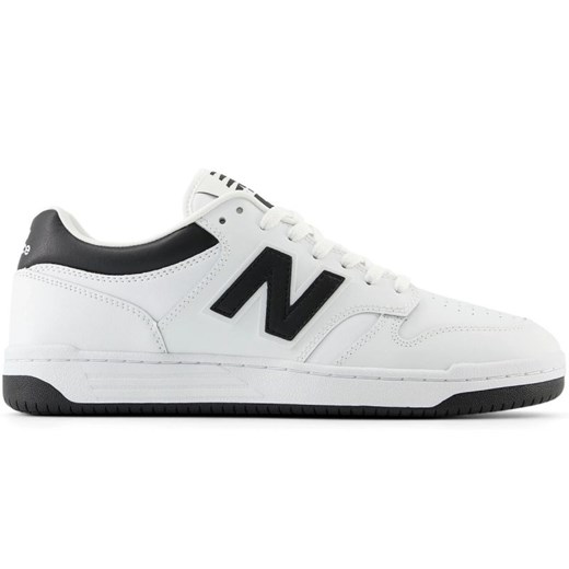 Buty New Balance sportowe BB480LBK białe ze sklepu ButyModne.pl w kategorii Buty sportowe damskie - zdjęcie 177970619