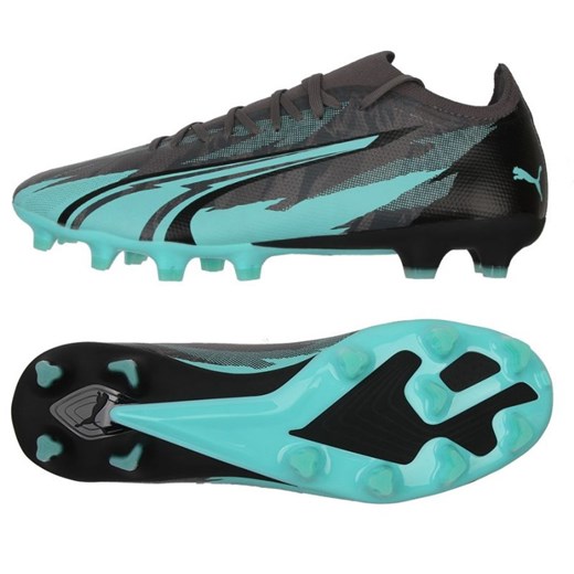 Buty Puma Ultra Match Rush FG/AG M 107830 01 szare ze sklepu ButyModne.pl w kategorii Buty sportowe męskie - zdjęcie 177970659
