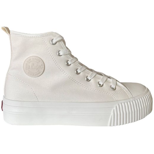 Buty Lee Cooper LCW-24-02-2132LA białe ze sklepu ButyModne.pl w kategorii Trampki damskie - zdjęcie 177970706
