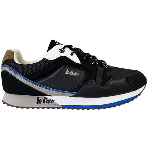 Buty Lee Cooper LCW-24-03-2333MB czarne ze sklepu ButyModne.pl w kategorii Buty sportowe męskie - zdjęcie 177970718