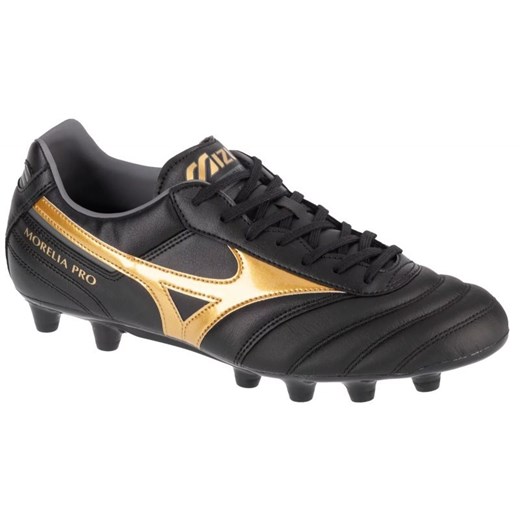 Buty piłkarskie Mizuno Morelia Ii Pro Fg M P1GA231350 czarne ze sklepu ButyModne.pl w kategorii Buty sportowe męskie - zdjęcie 177970848