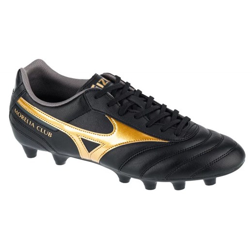 Buty piłkarskie Mizuno Morelia Ii Club Fg M P1GA231650 czarne ze sklepu ButyModne.pl w kategorii Buty sportowe męskie - zdjęcie 177970849