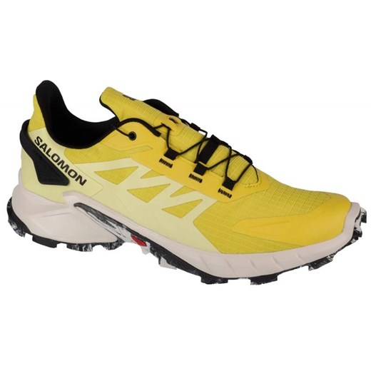 Buty do biegania Salomon Supercross 4 474611 żółte ze sklepu ButyModne.pl w kategorii Buty sportowe męskie - zdjęcie 177970899