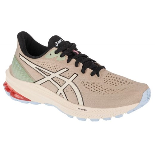Buty do biegania Asics GT-1000 12 Tr 1012B575-250 beżowy ze sklepu ButyModne.pl w kategorii Buty sportowe męskie - zdjęcie 177970905