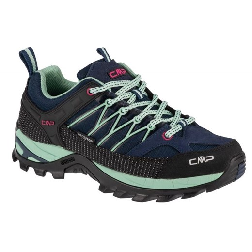 Buty CMP Rigel Low Wmn Wp 3Q54456-62MN niebieskie ze sklepu ButyModne.pl w kategorii Buty trekkingowe damskie - zdjęcie 177970976