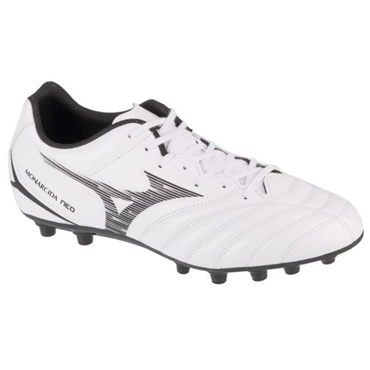 Buty piłkarskie Mizuno Monarcida Neo Iii Select Ag M P1GA242609 białe ze sklepu ButyModne.pl w kategorii Buty sportowe męskie - zdjęcie 177971046