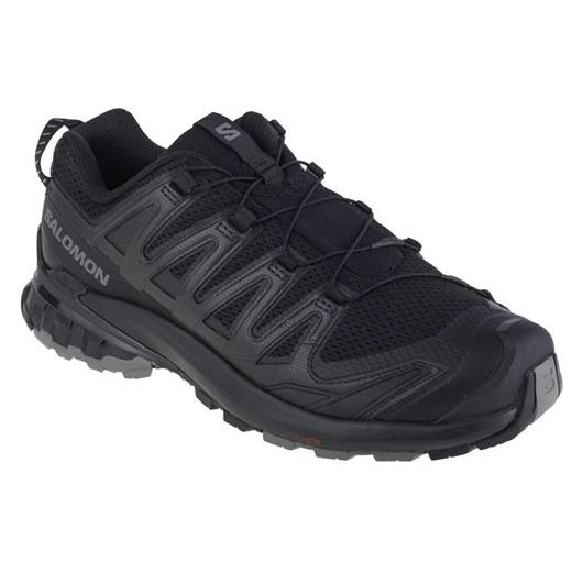 Buty do biegania Salomon Xa Pro 3D v9 Wide M 472731 czarne ze sklepu ButyModne.pl w kategorii Buty sportowe męskie - zdjęcie 177971065