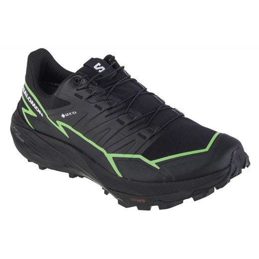 Buty do biegania Salomon Thundercross Gtx M 472790 czarne ze sklepu ButyModne.pl w kategorii Buty sportowe męskie - zdjęcie 177971066