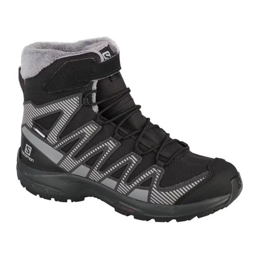 Buty Salomon Xa Pro V8 Winter 414334 czarne ze sklepu ButyModne.pl w kategorii Buty trekkingowe dziecięce - zdjęcie 177971079