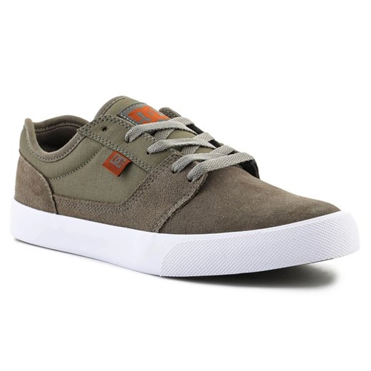 Buty DC Shoes Tonik ADYS300769-DOL zielone ze sklepu ButyModne.pl w kategorii Trampki męskie - zdjęcie 177971095