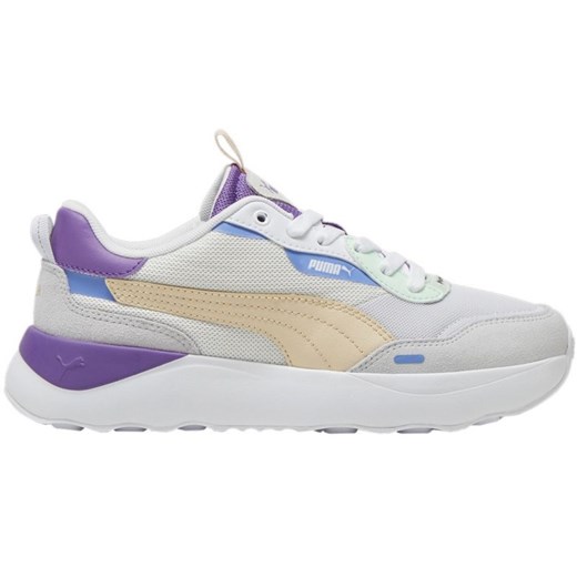 Buty Puma Runtamed Platform W 392324 11 białe ze sklepu ButyModne.pl w kategorii Buty sportowe damskie - zdjęcie 177971119