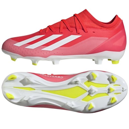 Buty piłkarskie adidas X Crazyfast League M IE2377 czerwone ze sklepu ButyModne.pl w kategorii Buty sportowe męskie - zdjęcie 177971177