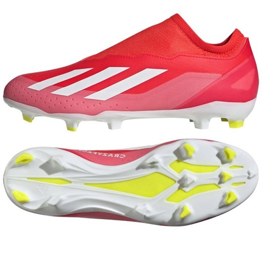 Buty piłkarskie adidas X Crazyfast League Ll M IG0623 czerwone ze sklepu ButyModne.pl w kategorii Buty sportowe męskie - zdjęcie 177971178