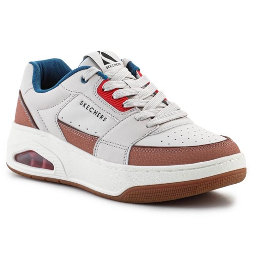 Buty Skechers Uno Court-Low-Post 183140-NTMT beżowy ze sklepu ButyModne.pl w kategorii Buty sportowe męskie - zdjęcie 177971235