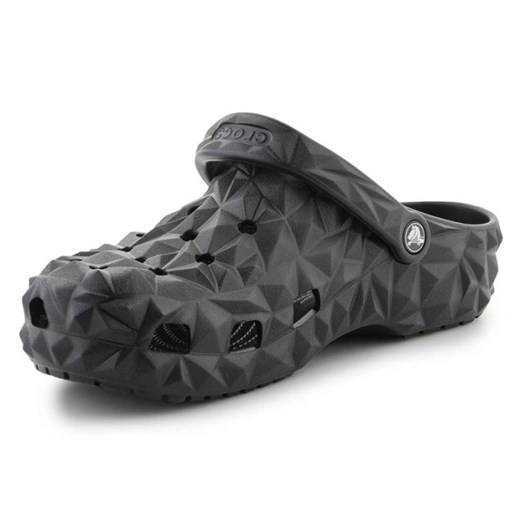 Klapki Crocs Classic Geometric Clog W 209563-001 czarne ze sklepu ButyModne.pl w kategorii Klapki męskie - zdjęcie 177971289