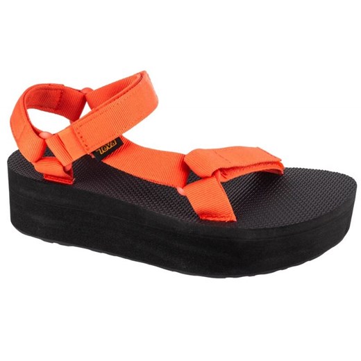 Sandał Teva W Flatform Universal Sandals W 1008844-TGLY pomarańczowe ze sklepu ButyModne.pl w kategorii Sandały damskie - zdjęcie 177971318