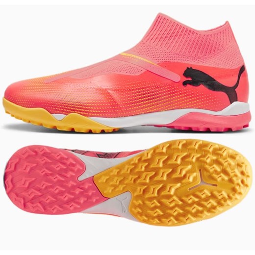 Buty Puma Future 7 Match+ Ll Tt 107713 03 różowe ze sklepu ButyModne.pl w kategorii Buty sportowe męskie - zdjęcie 177971337