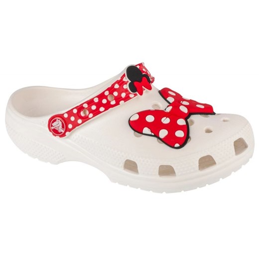 Klapki Crocs Disney Minnie Mouse 208711-119 białe ze sklepu ButyModne.pl w kategorii Klapki dziecięce - zdjęcie 177971379