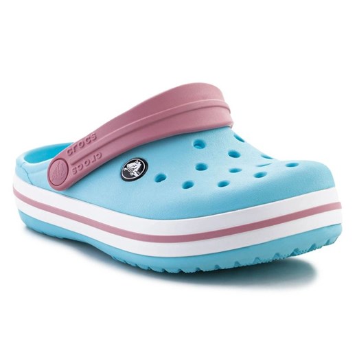 Chodaki Crocs Crocband Clog 207006-4S3 niebieskie ze sklepu ButyModne.pl w kategorii Klapki dziecięce - zdjęcie 177971466