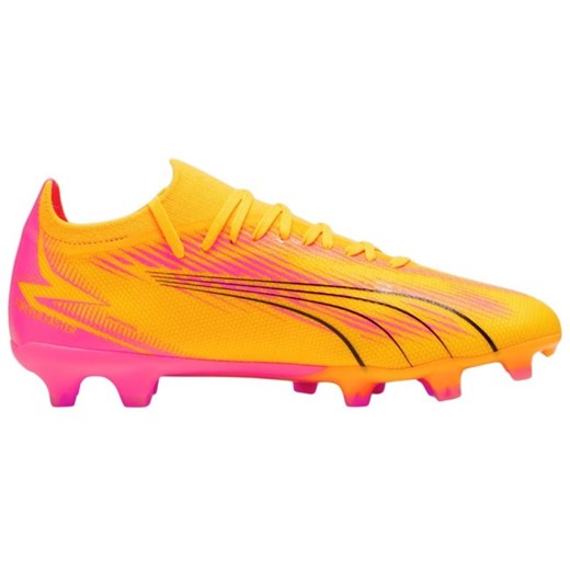 Buty piłkarskie Puma Ultra Match FG/AG 107754 03 pomarańczowe ze sklepu ButyModne.pl w kategorii Buty sportowe męskie - zdjęcie 177971496