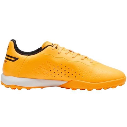 Buty piłkarskie Puma King Match Tt M 107260 05 pomarańczowe ze sklepu ButyModne.pl w kategorii Buty sportowe męskie - zdjęcie 177971506