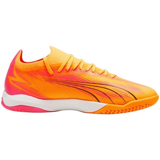 Buty piłkarskie Puma Ultra Match It M 107758 03 pomarańczowe ze sklepu ButyModne.pl w kategorii Buty sportowe męskie - zdjęcie 177971509