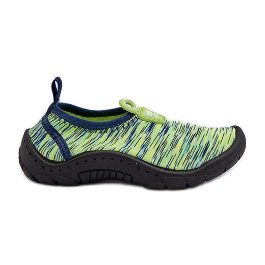 Dziecięce Buty Do Wody Prowater PRO-24-48-044K Zielone ze sklepu ButyModne.pl w kategorii Trampki dziecięce - zdjęcie 177972269
