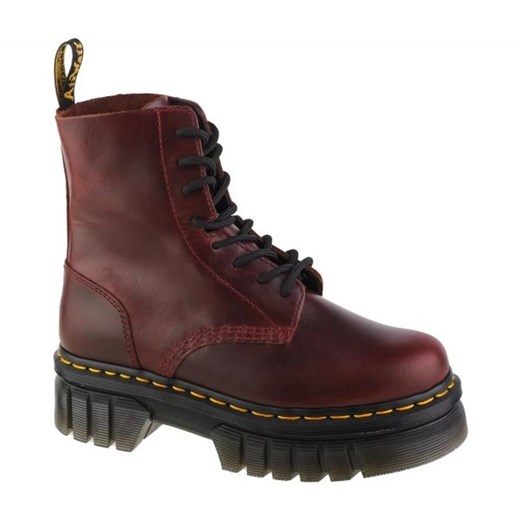 Buty Dr. Martens Audrick DM27818211 czerwone ze sklepu ButyModne.pl w kategorii Workery damskie - zdjęcie 177973165