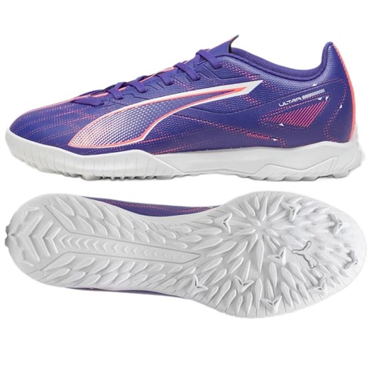 Buty Puma Ultra 5 Play Tt  107905 01 fioletowe ze sklepu ButyModne.pl w kategorii Buty sportowe męskie - zdjęcie 177973458