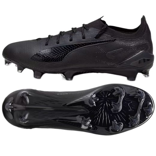 Buty Puma Ultra 5 Ultimate Fg 107683 02 czarne ze sklepu ButyModne.pl w kategorii Buty sportowe męskie - zdjęcie 177973459
