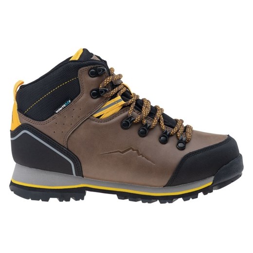 Buty Elbrus Taner Mid Wp Teen 92800184201 beżowy ze sklepu ButyModne.pl w kategorii Buty trekkingowe dziecięce - zdjęcie 177973567