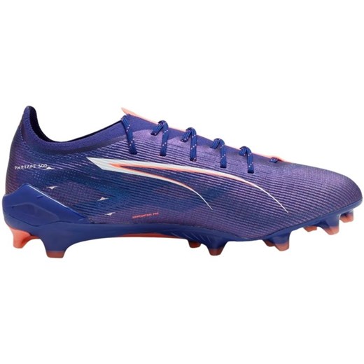 Buty piłkarskie Puma Ultra 5 Ultimate Fg 107683 01 fioletowe ze sklepu ButyModne.pl w kategorii Buty sportowe męskie - zdjęcie 177973999