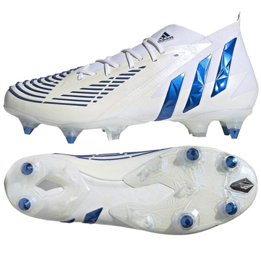 Buty piłkarskie adidas Predator Edge.1 Sg GY5686 białe 40 2/3 ButyModne.pl