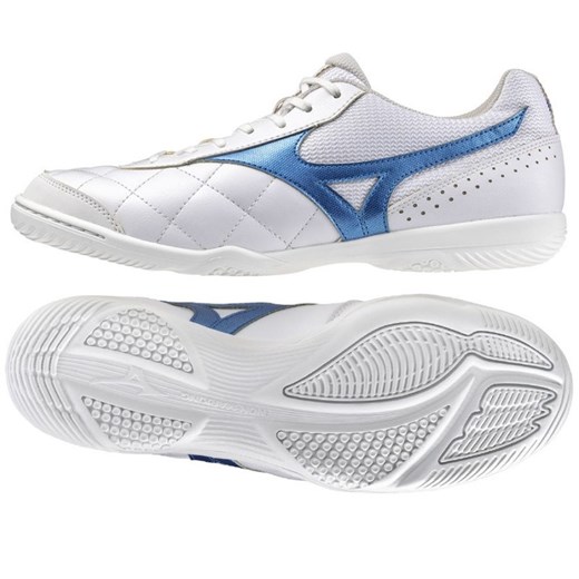 Buty piłkarskie Mizuno Mrl Sala Club In Q1GA241602 białe ze sklepu ButyModne.pl w kategorii Buty sportowe męskie - zdjęcie 177974365