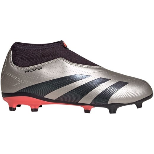 Buty piłkarskie adidas Predator League Ll Fg IF6357 szare ze sklepu ButyModne.pl w kategorii Buty sportowe dziecięce - zdjęcie 177974509